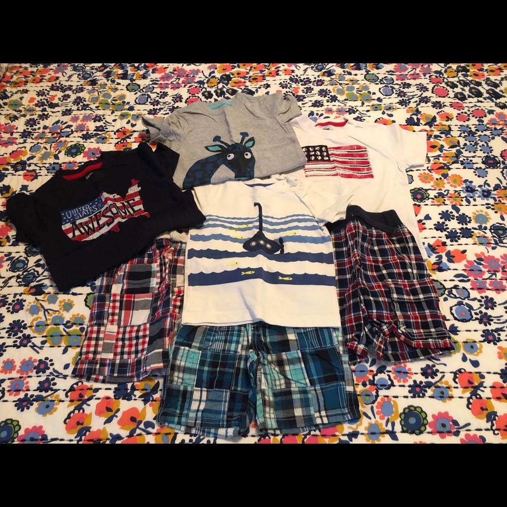 Gymboree Boys Patriotic Set Size 18-24 Months